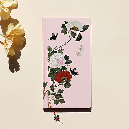특별한 양장수첩_꽃과나비(핑크)