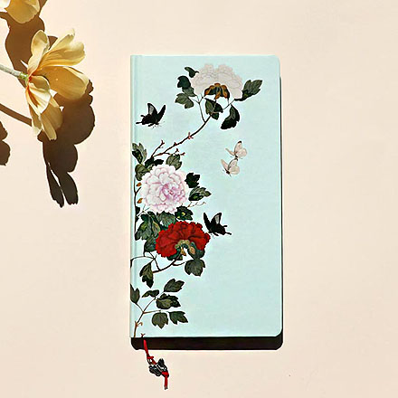 특별한 양장수첩_꽃과나비(민트)