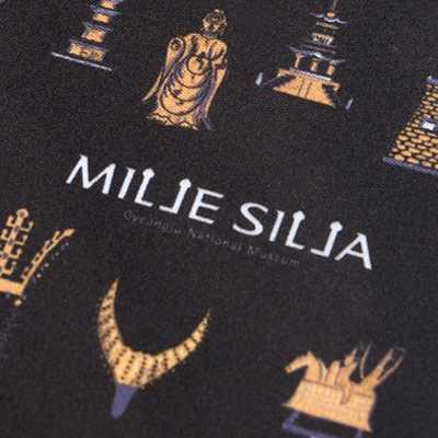 Millet Shilla Liberal Glasses Wipe (Black) Specialized product of Gyeongju National Museum