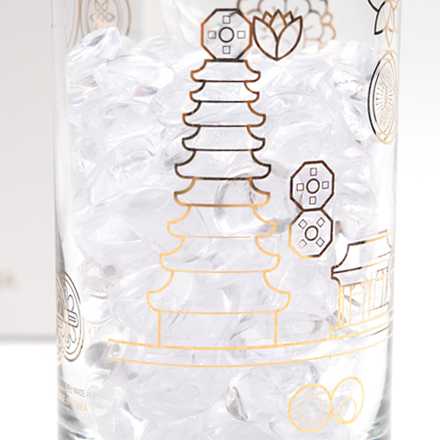 Millet Shilla Liberal Glass Cup (300ml) Specialized product of Gyeongju National Museum