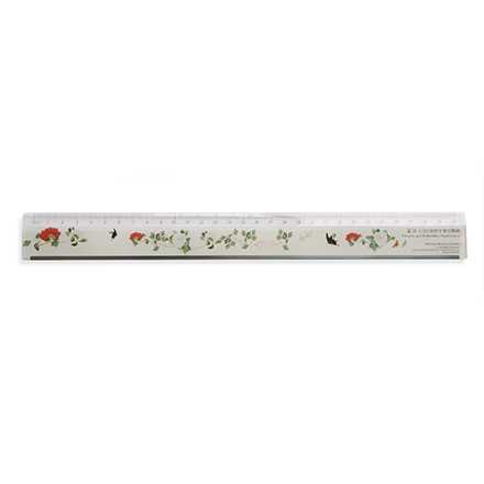 꽃과나비 자 (30cm)