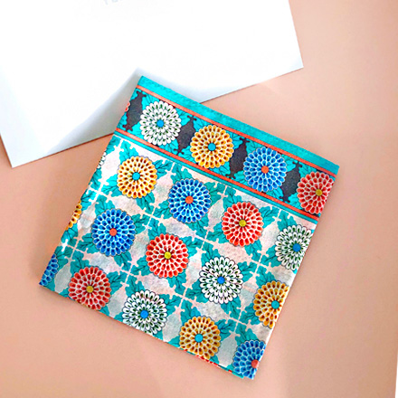 Bitkukhwa Flower Gate (grace history) handkerchief