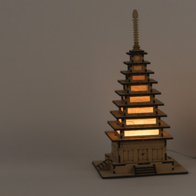 Iksan Maitreyaji Stone Tower Mood Making Assembly DIY kit