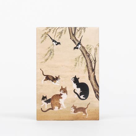 서화 자석(고양이)