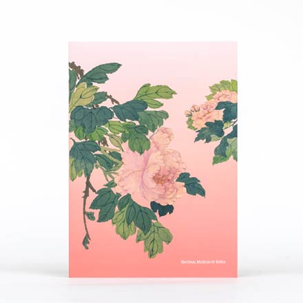 유선 공책(모란)