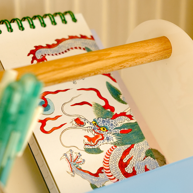 Spring notebook (dragon) National Museum Specialized Products