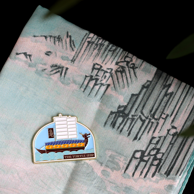 Turtle ship magnet