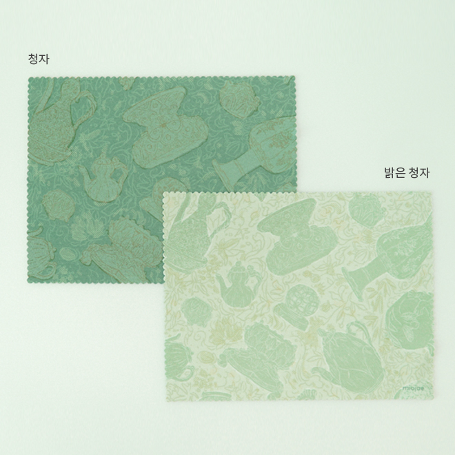 Goryeo Bridal Celadon Mouse Pad Multi -Crenerger [Create a blue world, Goryeo Hieroglyphs] Exhibition