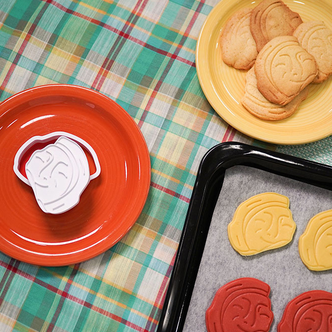 Millennium Miso Cookie Clay Cutter Specialized product of Gyeongju National Museum