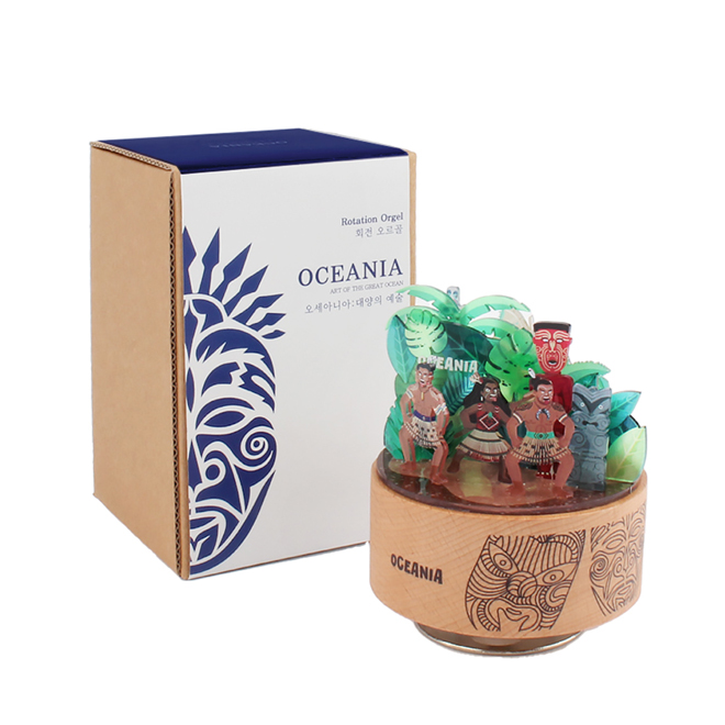 [Mana Moana] Oceania’s rotation music box Sacred Sea Art, Oceania Exhibition