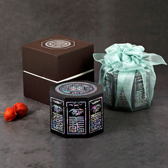 Najeon Octagonal Crown Miniature Multipurpose Box